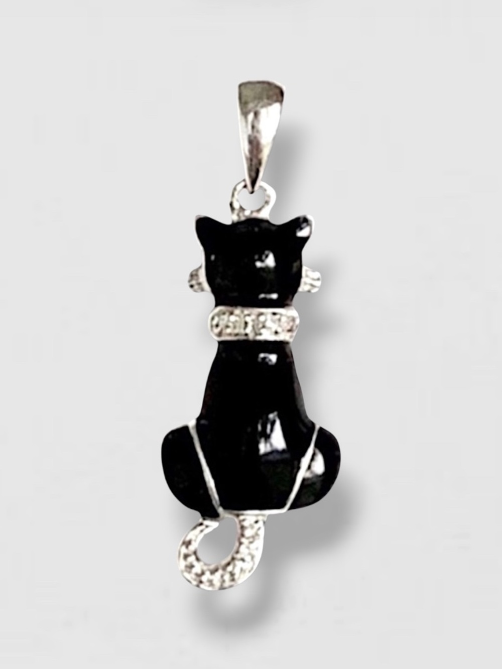 Pendant 925 Sterling Silver Kitty Cat